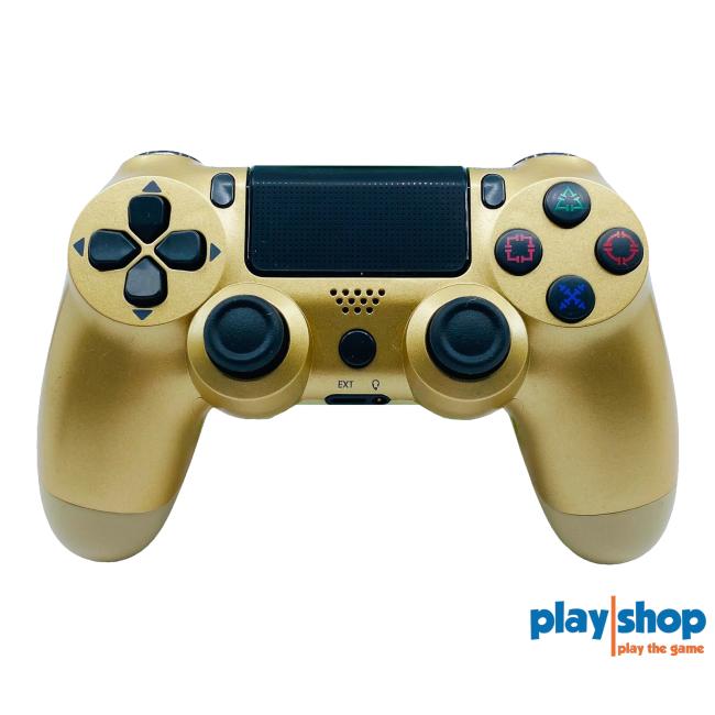 avis Uændret krabbe Guld PS4 controller - trådløs til Playstation 4 » Køb den her